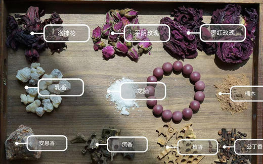 少量现货【非遗合香珠】古方传承 纯手工搓制纯植物中药材成分  不含任何纸板材料 不含香精  不含色素等 商品图1