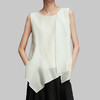 馥迦法式休闲荷叶边高级感无袖背心 商品缩略图8