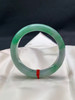 620579，53.6圈口，飘绿正圈平安镯，飘得多，底子细腻有水 商品缩略图0