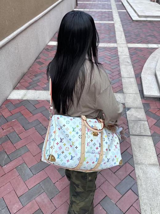 驴家 白三彩 村上联名keepall bandoulière 55 旅行袋 20(JPH) 商品图2
