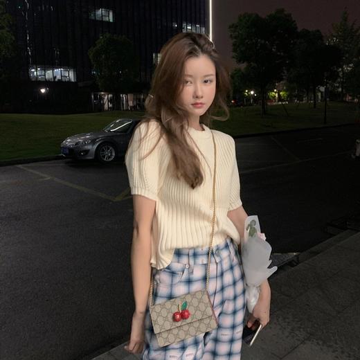 古驰 Supreme 帆布 樱桃迷你手袋（LZ） 商品图1