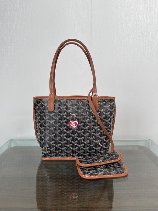 戈雅   红心双面购物袋 经典款mini购物袋 可翻面一包两用 （XS） 商品图2