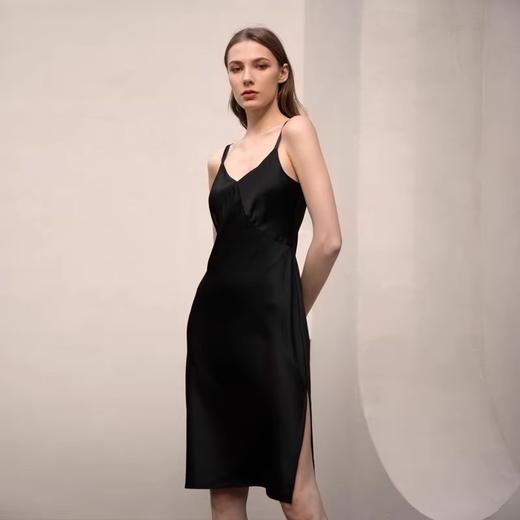 Solo seta真丝吊带裙桑蚕丝睡裙女2025秋冬性感长可外穿高级 商品图3