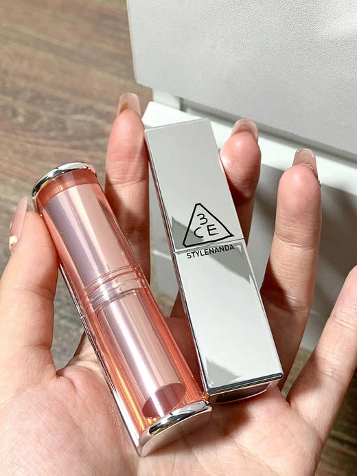 白月光裸杏色！3CE柔雾管柔雾口红#SALTY CINNAMON海盐肉桂 商品图8