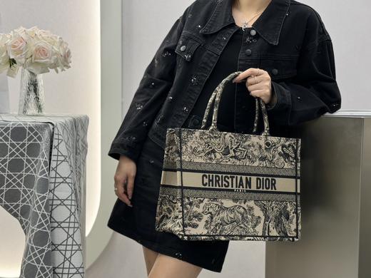 迪奥 BookTote 茹伊印花刺绣 购物袋手提包 中号动物园系列 多色合集（LZ） 商品图9