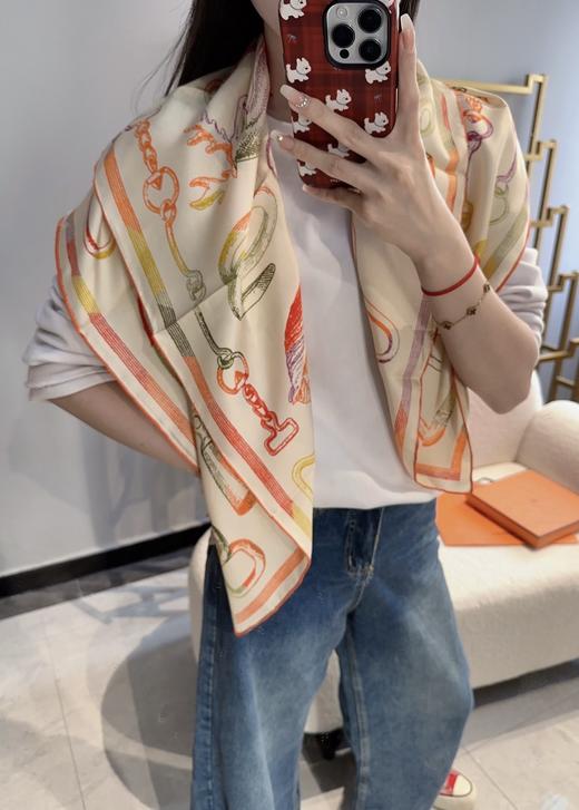 爱马仕的经典围巾（EJ*MM） 商品图13