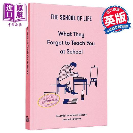 【中商原版】学校忘记教你的事 成长所需的基本情感课程 英文原版 What They Forgot to Teach You The School of Life 商品图3