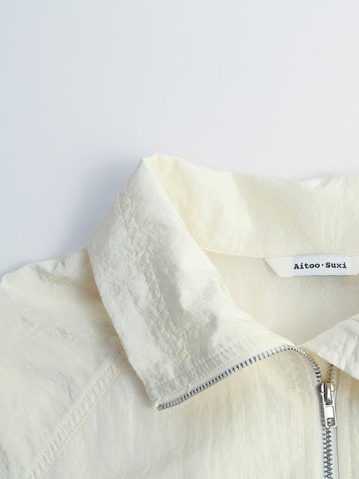 复古酒红短外套！立领宽松 2025 新款 休闲百搭夹克上衣 商品图2