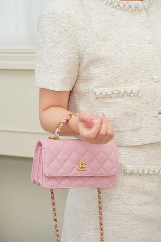 香奈儿 25B 双手柄  粉色（LZ） 商品图2