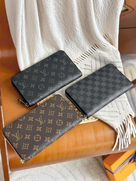 驴家   Damier Graphite 拉链钱夹  (JPH) 商品图4