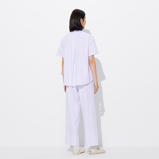 【家居】条纹短袖睡衣套装 1P2427102 商品图1