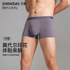 【满3条/6.7折】【秀黛】男莫代尔印花肥佬裤男士大码内裤【1条】S6330004T【门店同款】【内裤非质量问题不退换】 商品缩略图0