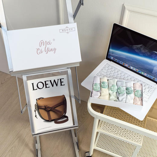 6条礼盒装~【舒妍娜-桑蚕丝温变燕窝裆冰氧裤】7A抑菌 女士肌底裤 商品图6