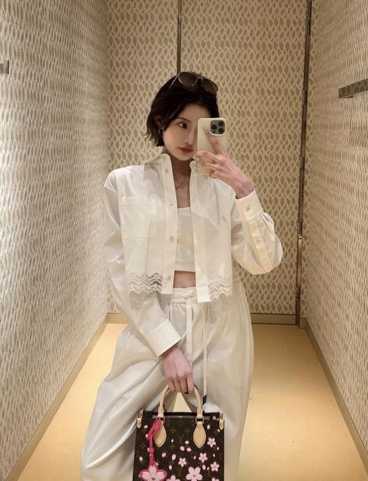 驴家LV x 村上隆联名款 樱花系列可拆卸肩带 托特包Tote包购物袋单肩斜挎手提包（LZ*MM） 商品图8