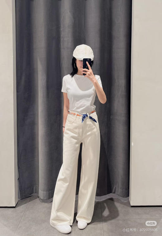 【断码捡漏清仓】Theory修身版 短款 经典 匹马棉短袖 圆领T恤 商品图14