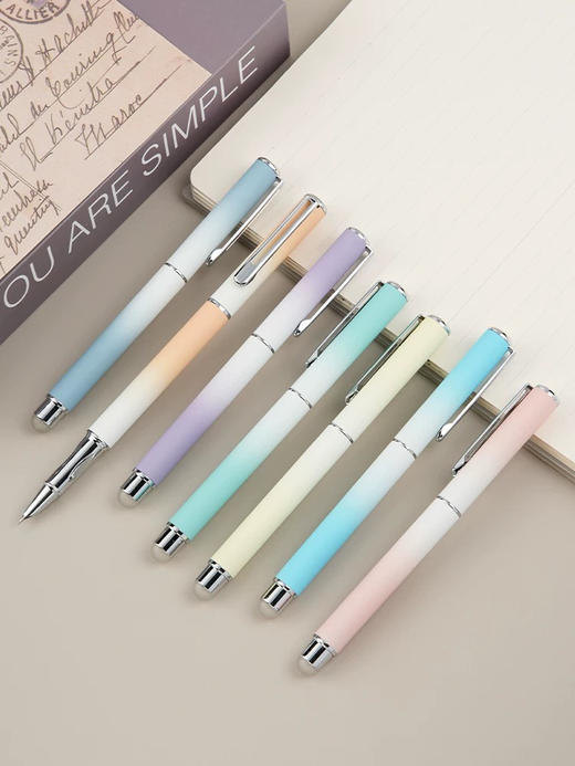 永生/传人热敏可擦金属学生钢笔 商品图0