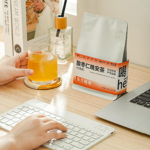 茶秘密 酸枣仁茯苓山药晚安茶科学配比助眠安神改善提高睡眠养生茶 商品图6