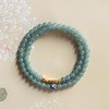 冰魄蓝冰翡翠叠戴双圈精品手串 商品缩略图3