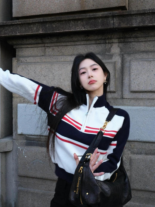 DIOR迪奥 D-Journey 金色五金配件拉链开合 牛皮 单肩包 中号 小号系列（LZ） 商品图11