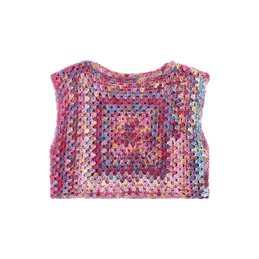 苏苏姐家钩针油画衣手工DIY钩针纯棉上衣毛线团自制材料包 商品图4