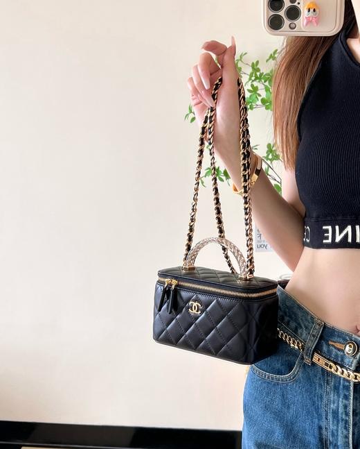 香奈儿  24ss 春夏透明手柄长盒子  单肩包  斜挎包 （LZ） 商品图10