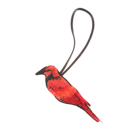 sheme新款时尚刺绣小鸟挂件 商品图0