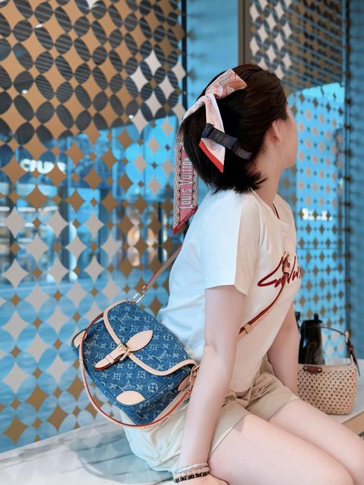 驴家 丹宁牛仔法棍包 （MM） 商品图5