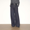 lost in echo2025早秋新款休闲低腰无腰头阔腿显瘦及地直筒牛仔裤 商品缩略图2