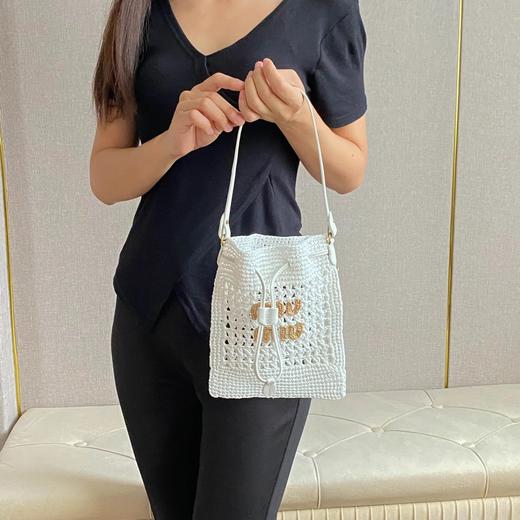 缪缪 5ND016新品福袋编织包（MM） 商品图6