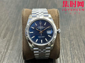 劳力士 VS日志41系列 蓝色盘 男士腕表 3235机 五珠带 表径41mm