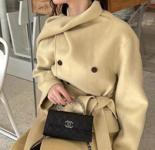 香奈儿 多色双尺寸！皮穿链手柄手机包，第一眼看到就深深爱上！（LZ） 商品图5