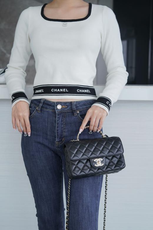 香奈儿  24  新款CFmini  麦穗手柄款（LZ） 商品图13