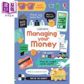 【中商原版】尤斯伯恩提升技能系列 学会财商 Managing your money 英文原版 少儿百科 儿童理财启蒙 生活技能学习 6~12岁