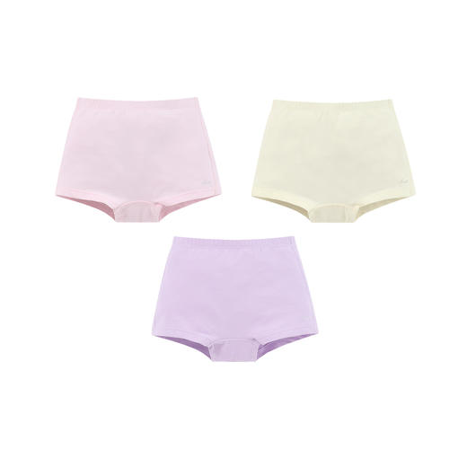 【实体店同款】女童平角裤三件装秋季新款安奈儿童装JG537233 商品图4