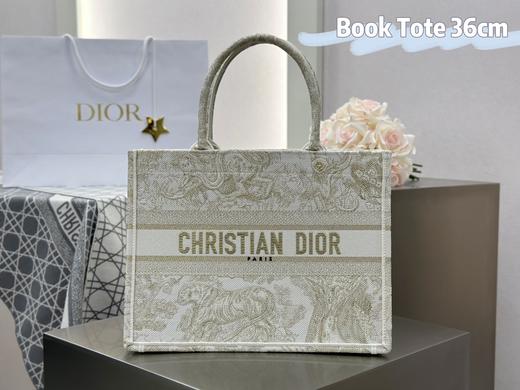 迪奥 BookTote 茹伊印花刺绣 购物袋手提包 中号动物园系列 多色合集（LZ） 商品图11