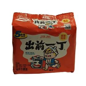 出前一丁 麻油风味油炸方便面（面饼+配料100g*5）/包