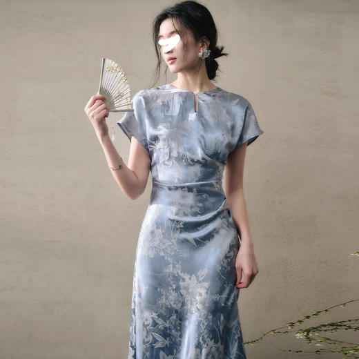 裁缝学苑AQ507新中式国风旗袍连衣裙纸样女装收腰显瘦裙子样板 商品图1