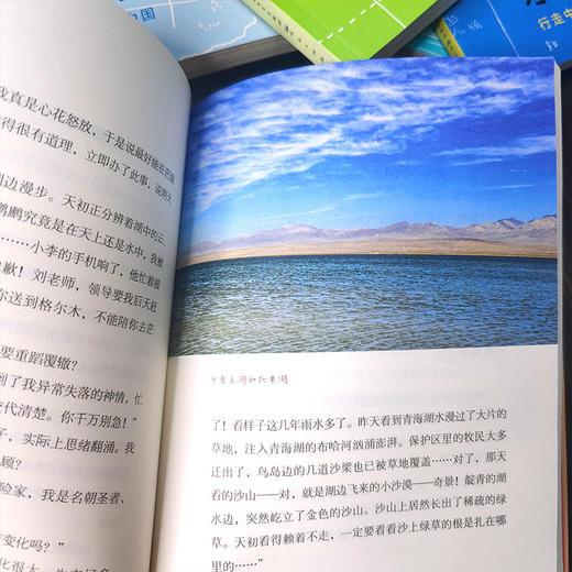 行走中国(全5册)走,去世界屋脊+红豆生南国+丝路奇遇记+美丽的蓝色家园+东极日出) 商品图3
