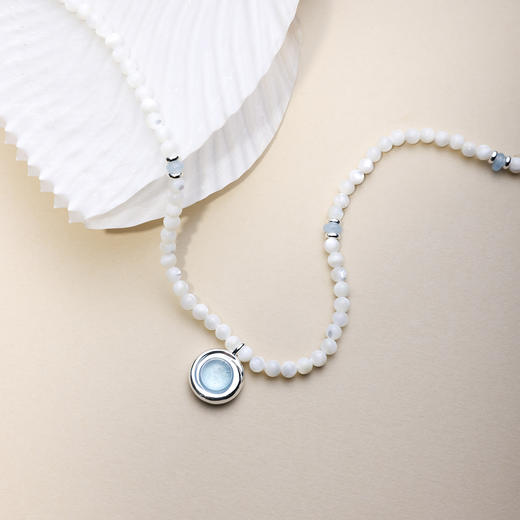 ARSIS｜曦海系列 曦海冰蓝吊坠项链 商品图6