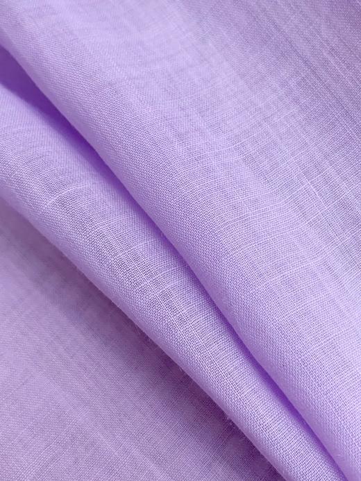 【高品质私服】【IC粉紫色/浅蓝色苎麻平纹布衬衫】柔和亲肤，版型宽松不垮、藏肉显瘦、弧形下摆灵动G1477/G1485-CC【无标出货 介意慎拍】 商品图13