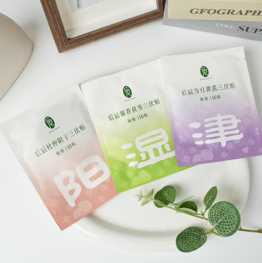 【新老包装随机发】【拍月装 2份减10元】【三伏后辰贴 阳+湿+津组合装】给身体充满电  轻松实现体质逆袭 10贴/盒 商品图1