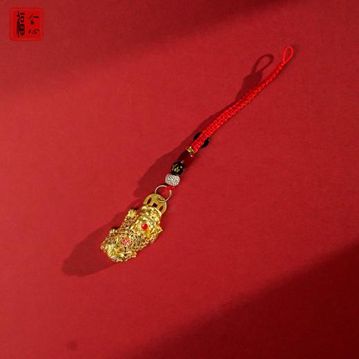 【梧千老师推荐】黄铜钥匙扣 商品图3