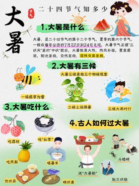 二十四节气之大暑|蒙牛育儿岛科普
