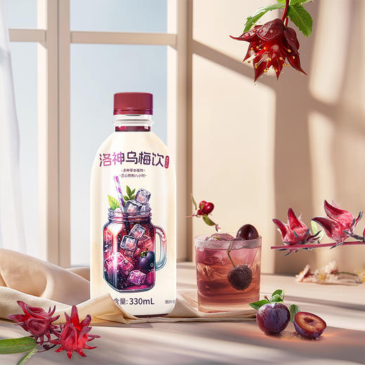 【洛神乌梅饮】非遗传承工艺，分段熬煮8小时，果香浓郁药食同源，无色素添加AA 商品图0