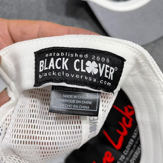 正品美国潮牌BLACK CLOVER 高尔夫球帽，半网顶头围可调。两个色各几顶 商品图8