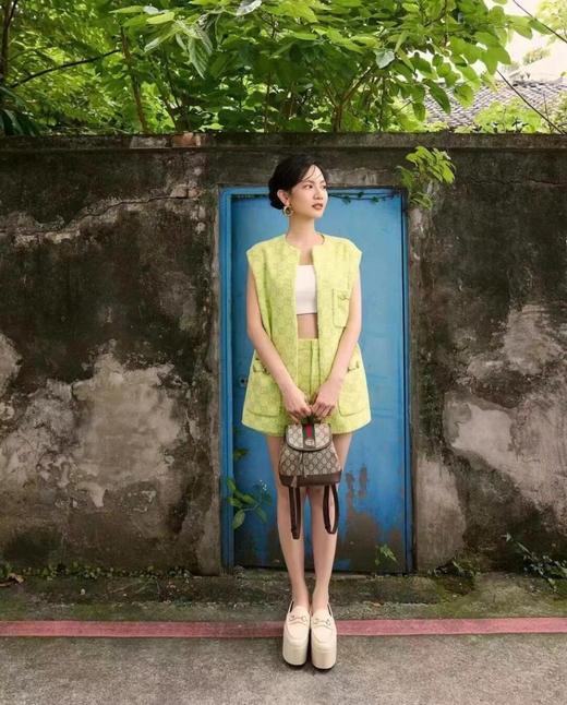 古驰  Ophidia mini背包 书包搭配上手提金属链条，朋克风不就来了吗  手提包 双肩包 （LZ） 商品图10