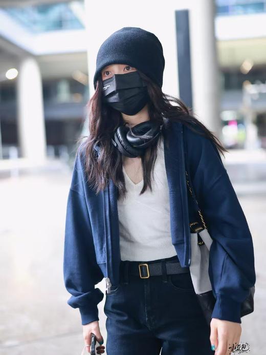 香奈儿 25A 品牌Logo 皮穿链 麂皮双拼 购物包单肩手提包 （LZ*MM） 商品图2