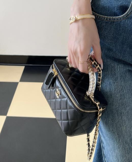 香奈儿  24ss 春夏透明手柄长盒子  单肩包  斜挎包 （LZ） 商品图4