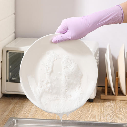 【批发】美丽雅紫丁腈一次性手套20只入 商品图7