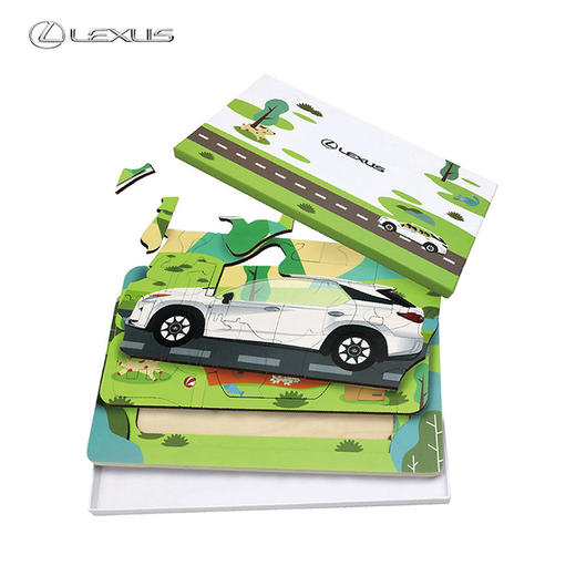 智享木质双层拼图 商品图1